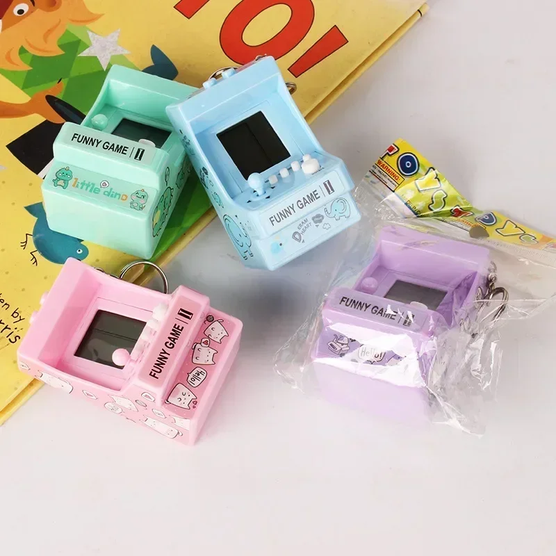 Retro Gaming Keychain - Przenośny mini kieszonkowy brelok do kluczy