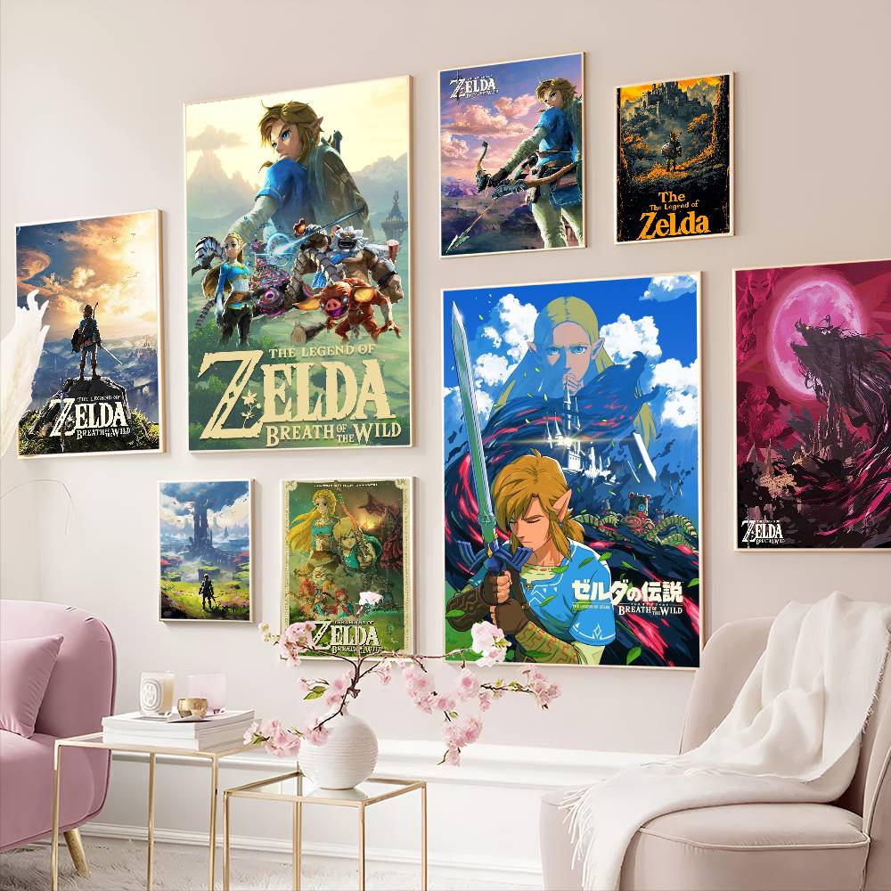Retro Gaming Zelda - Anime L-Legend Gra Wideo Z-Zeldas Filmowe