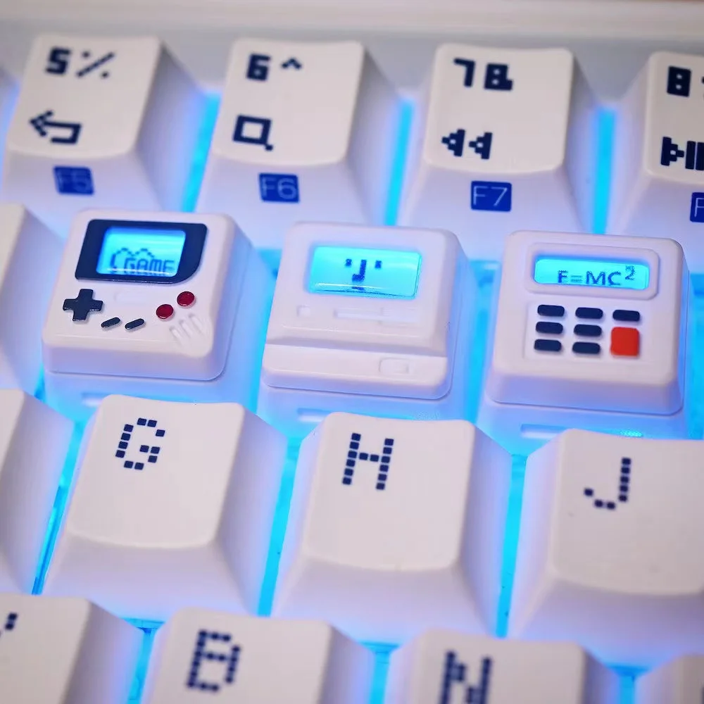 Retro Gaming Kit - Zestaw klawiszy K-04 3-w-1 w stylu