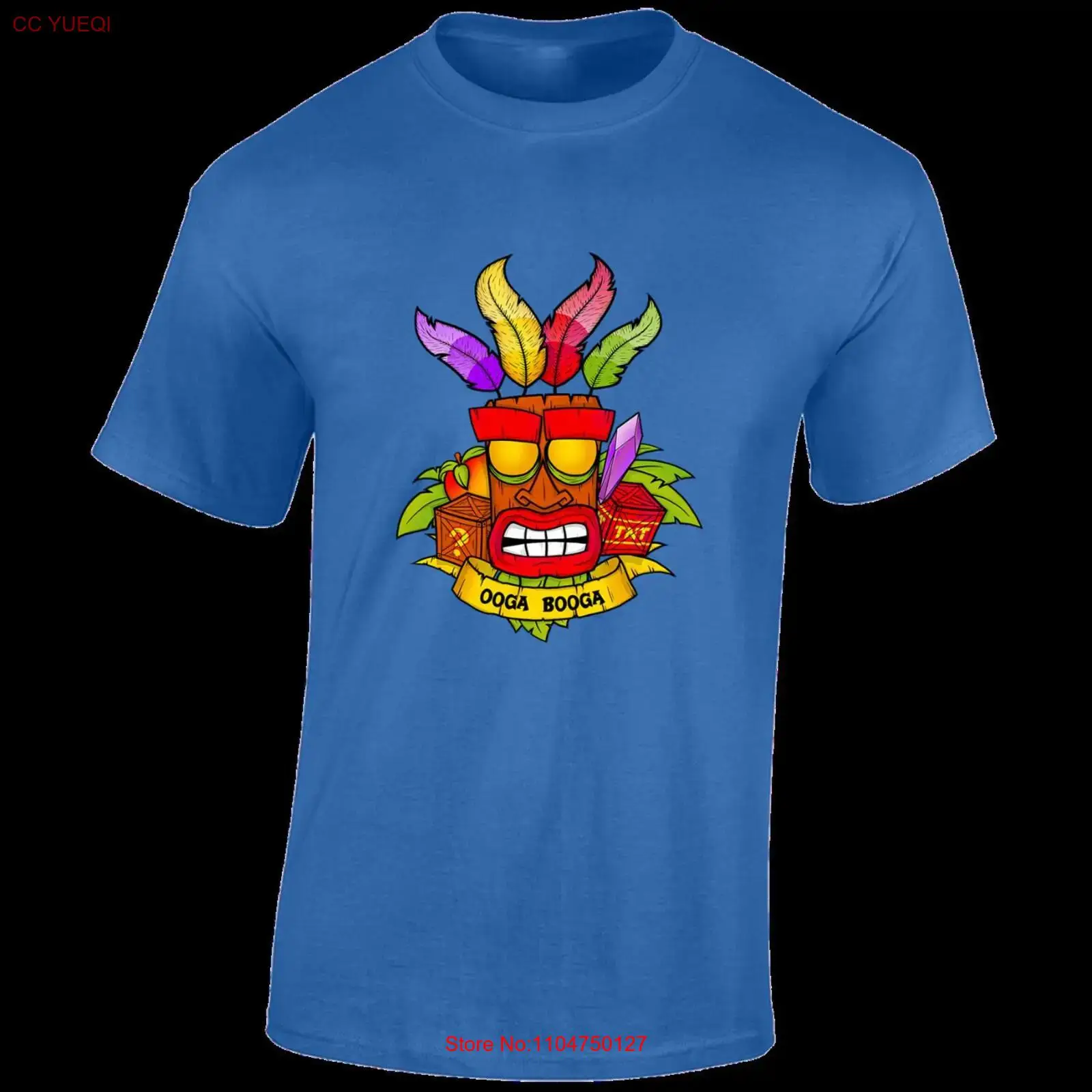 Retro Gaming Design - Koszulka męska Oga Booga crash retro