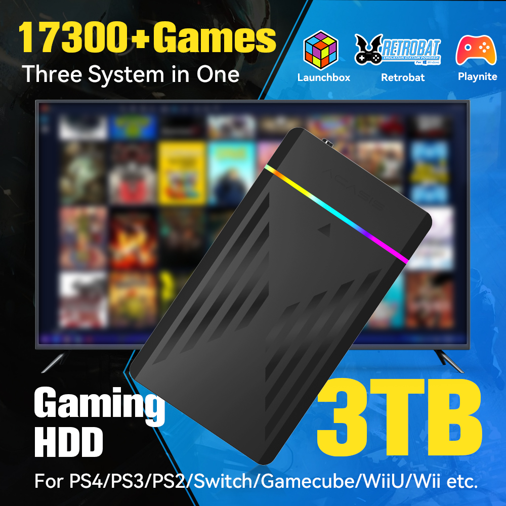 Retro Gaming Design - Przenośna dysk twardy do gier 3