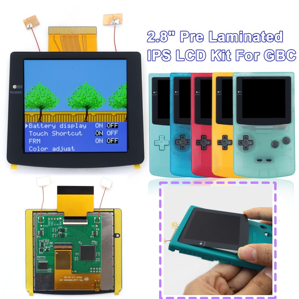 Akumulatorowy ekran IPS 2,8 ca – Retro Gaming Kit recenzja i cena