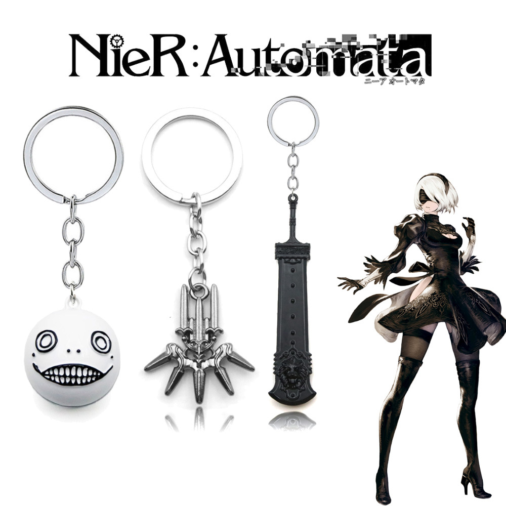 Gra NieR:Automata Breloki do k – Retro Gaming Keychain recenzja i cena