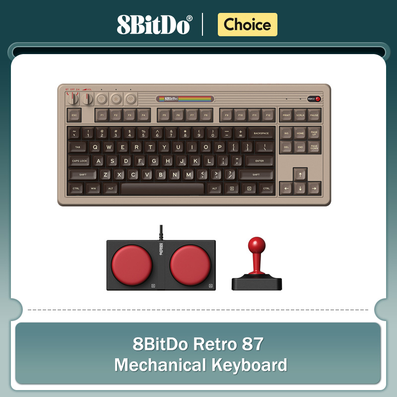 Mechaniczna klawiatura 8BitDo  – Retro Gaming Keyboard recenzja i cena