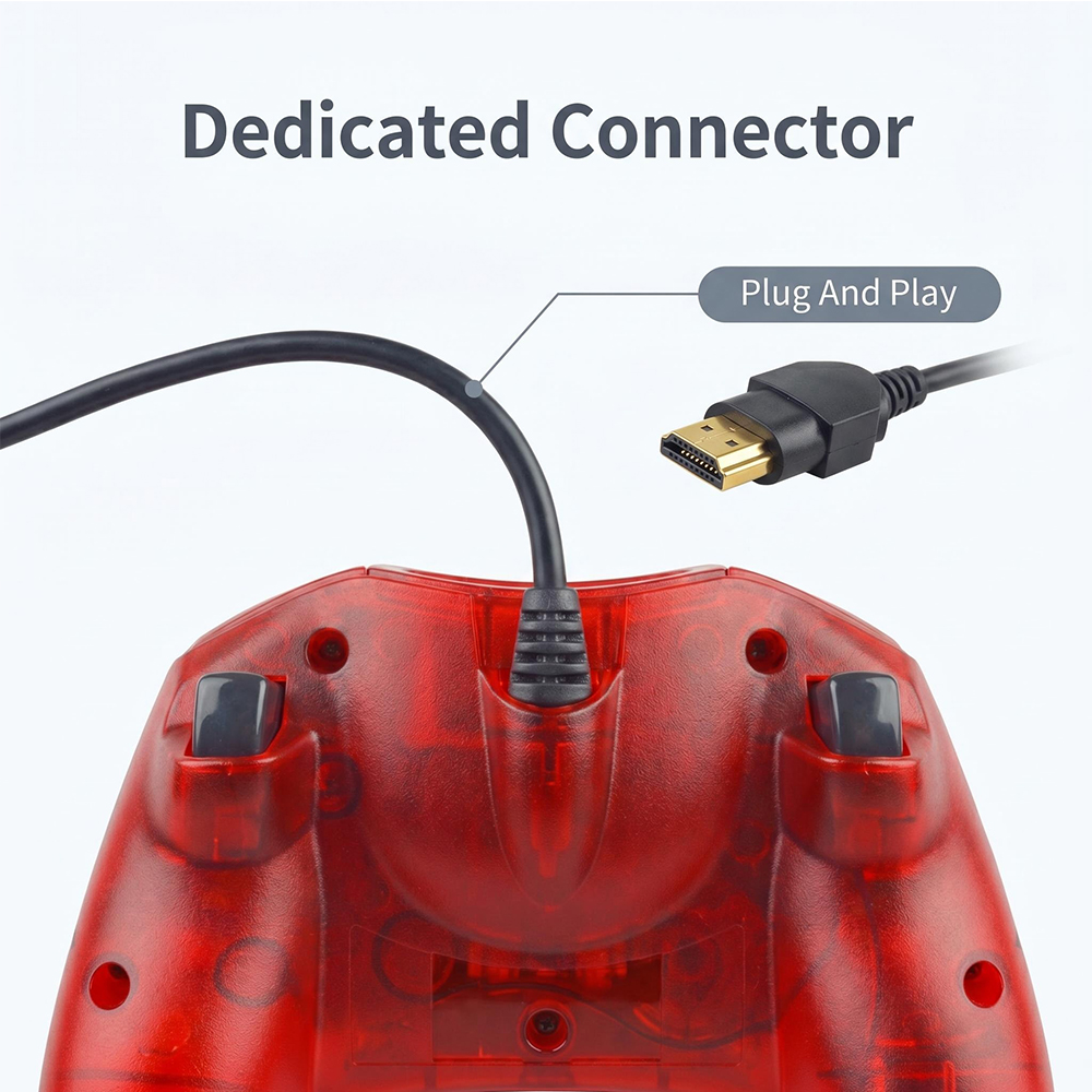 Przewodowy kontroler do gier - – Retro Gaming Xbox Controller recenzja i cena
