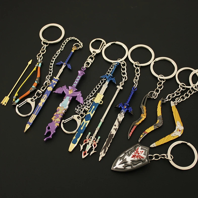 Breloczki Zelda Link Miecz Mis – Retro Gaming Keychain recenzja i cena