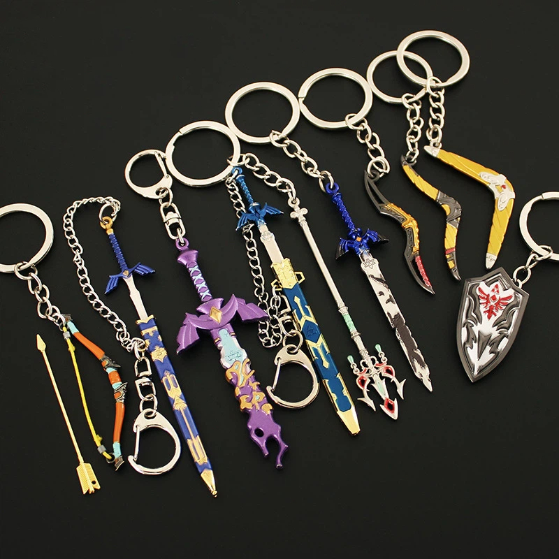 Breloczki Zelda Link Miecz Mis – Retro Gaming Keychain recenzja i cena