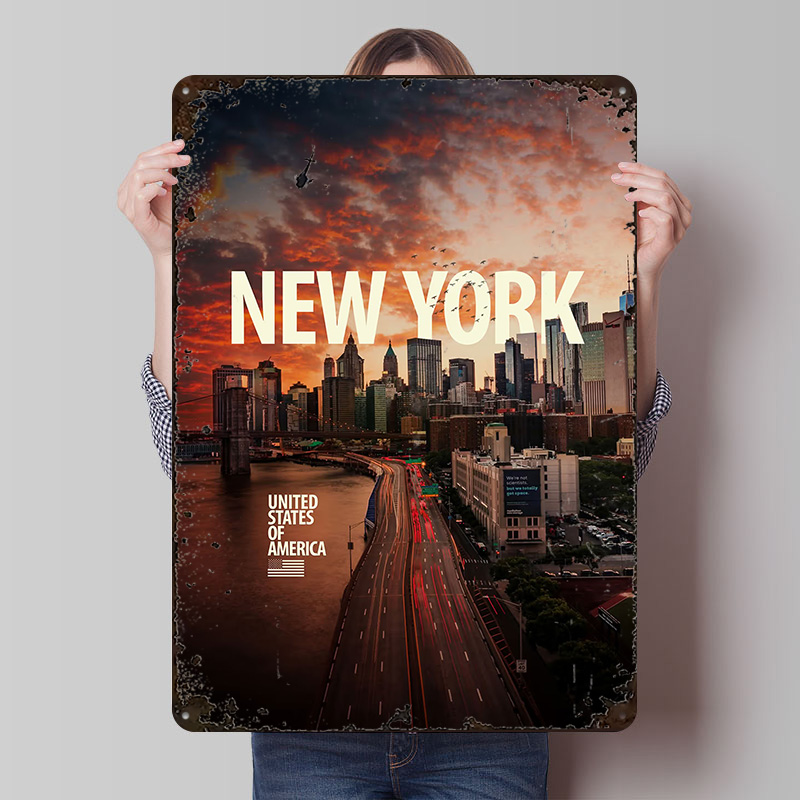 Plakaty z widokiem na Nowy Jor – Retro Gaming York recenzja i cena