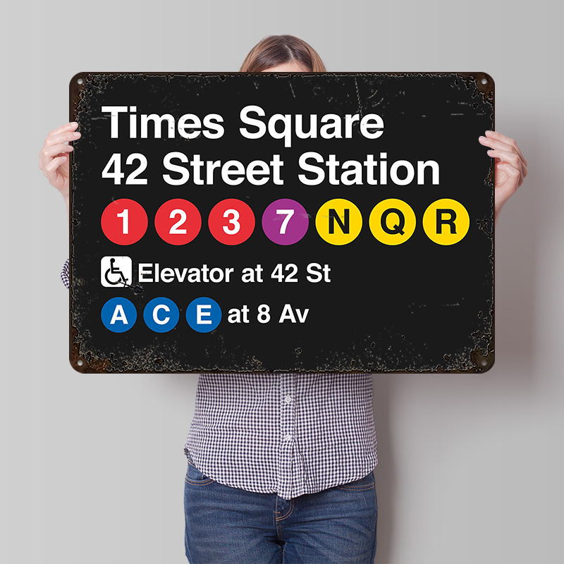 Plakat Metalowy New York Subwa – Retro Gaming York recenzja i cena