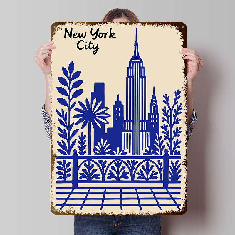 Nowy Jork Niebieski Plakat Per – Retro Gaming York recenzja i cena