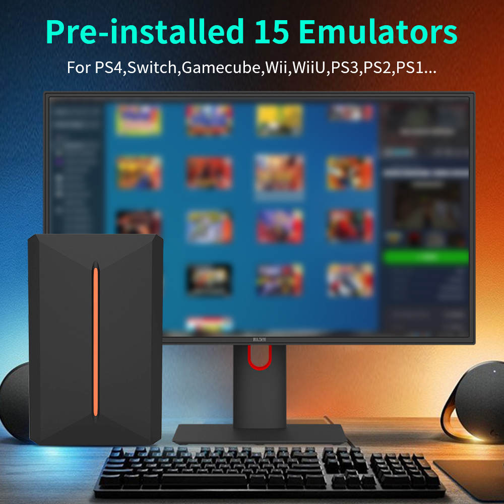 Launchbox OS 500 GB przenośna  – Retro Gaming Design recenzja i cena