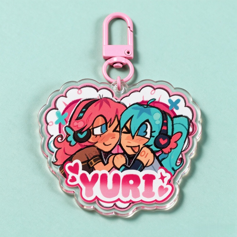 Breloczek Akrylowy Yuri Time,  – Retro Gaming Keychain recenzja i cena